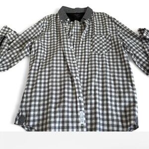Rag & Bone Monochrome Plaid Shirt